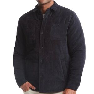 Original Weatherproof Vintage Men's Midnight Blue Corduroy Style Jacket